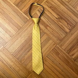 Nautical kids zipper tie